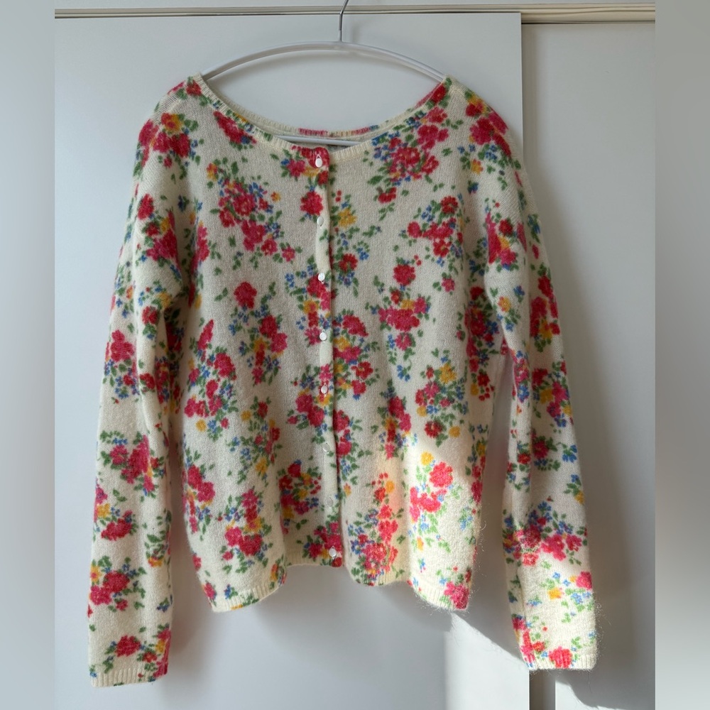 Sezane Juno Cardigan Jardin Secret - Size XXS